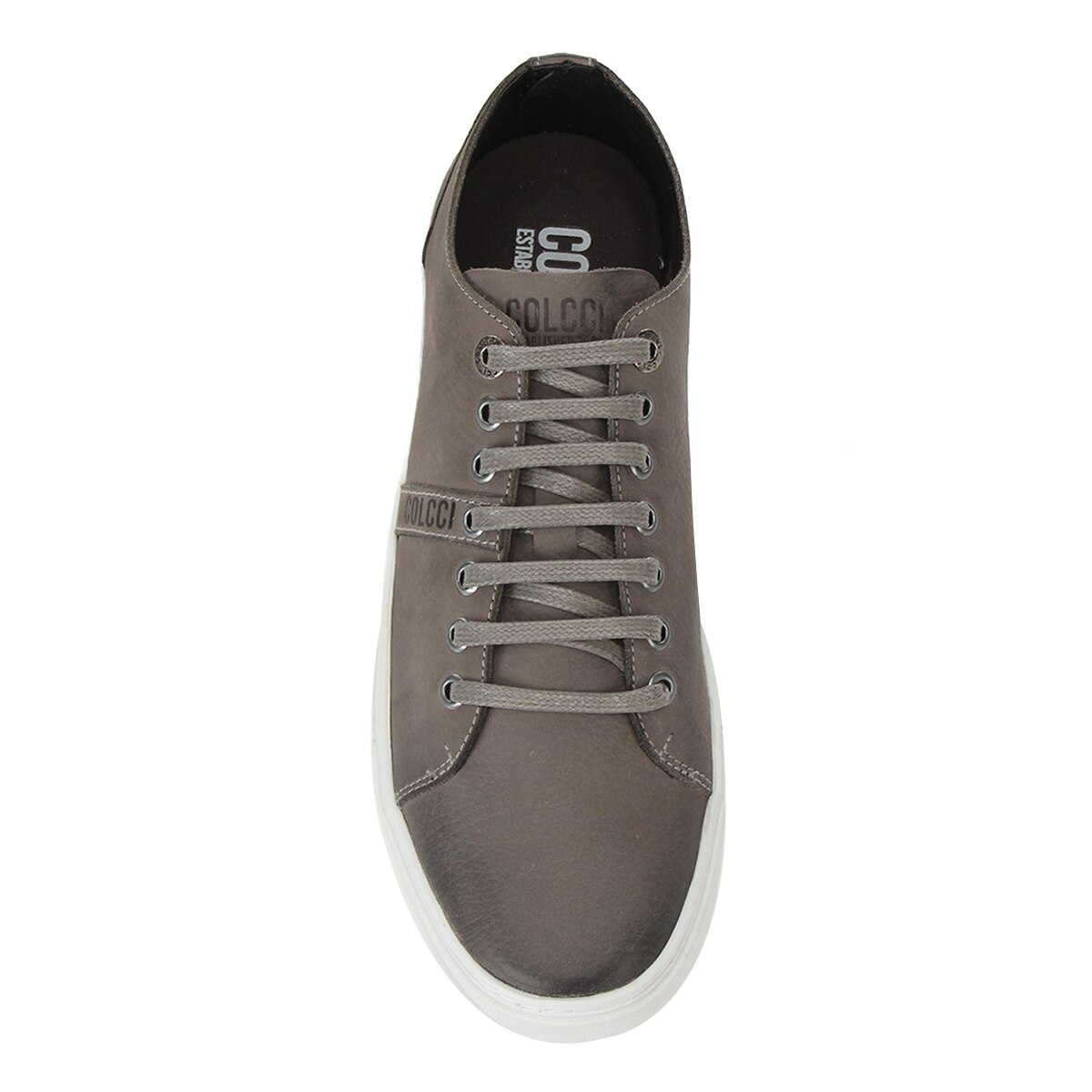 Sapatênis Couro Colcci Masculino - Cinza | Netshoes