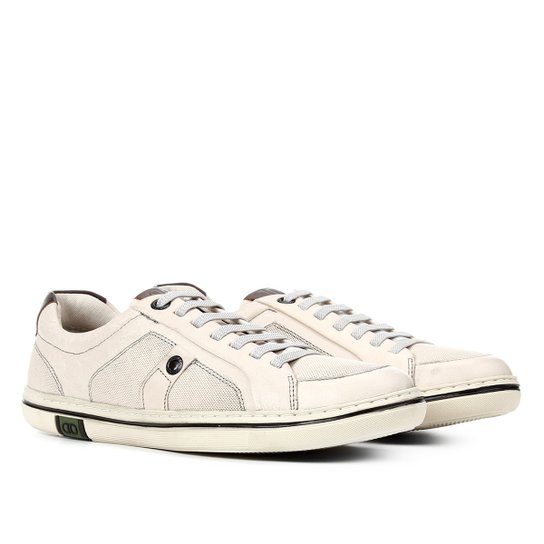 Sapatênis Couro Democrata Jimmy Masculino - Off White é ruim? Sapatênis Couro Democrata Jimmy Masculino - Off White é boa?