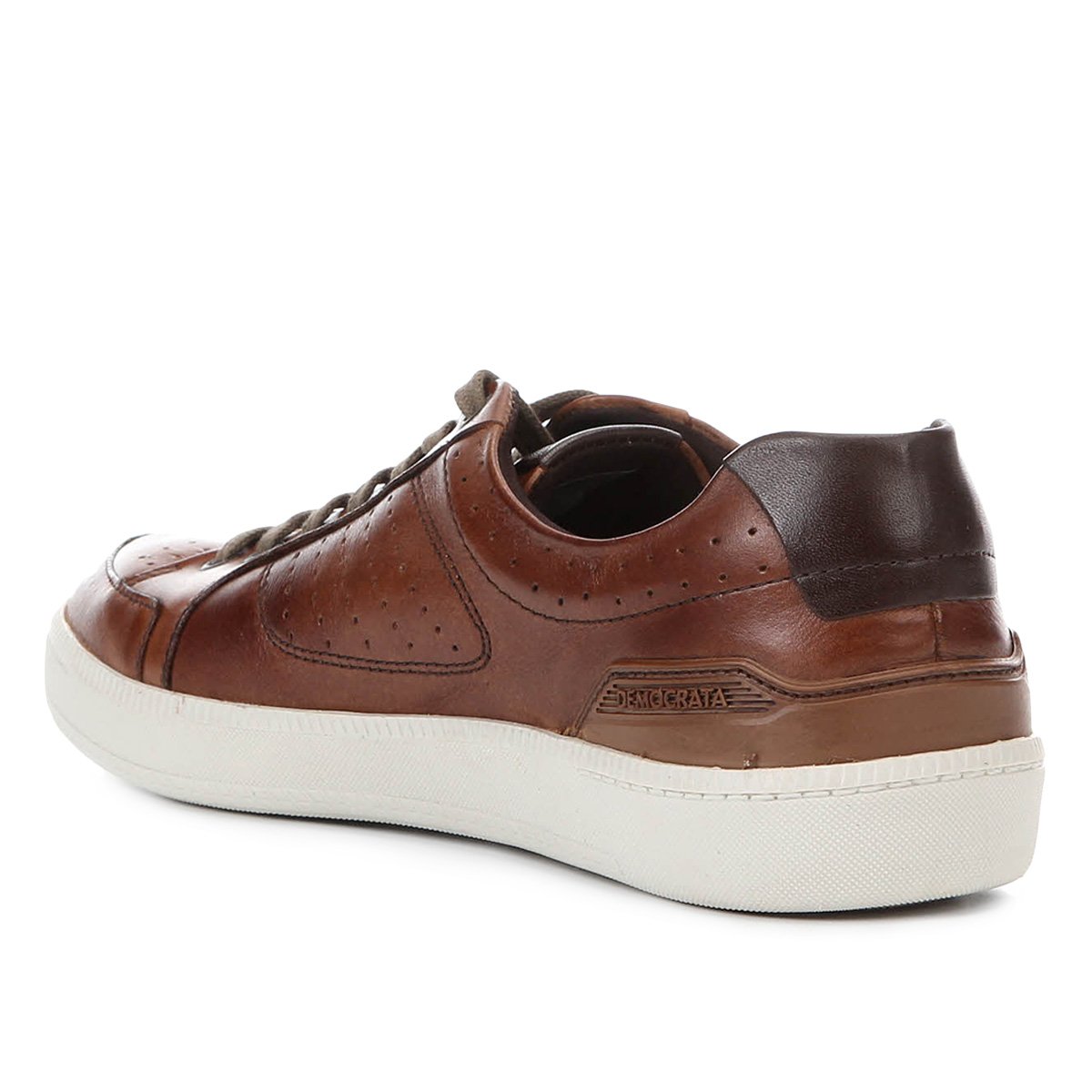 Sapatênis Couro Democrata Snap Masculino