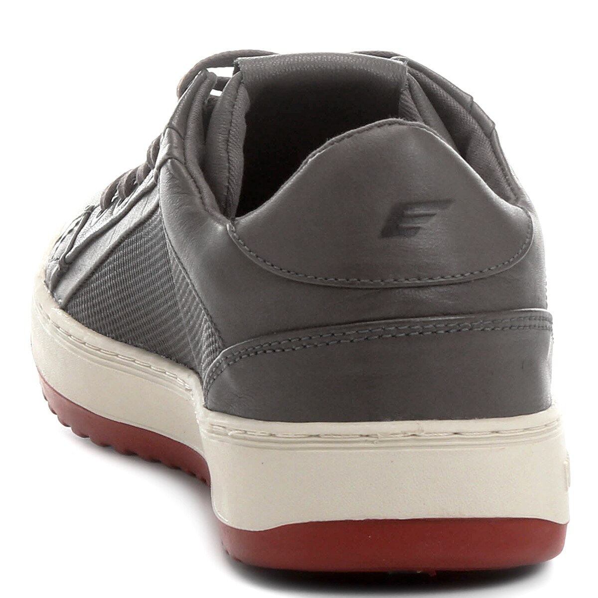 Sapatênis Couro Ellus Tradition Masculino - Chumbo | Netshoes