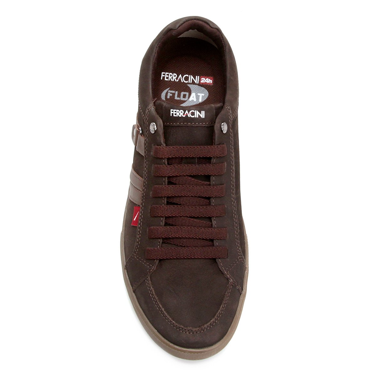 Sapatênis Couro Ferracini Blade Masculino - Café | Netshoes