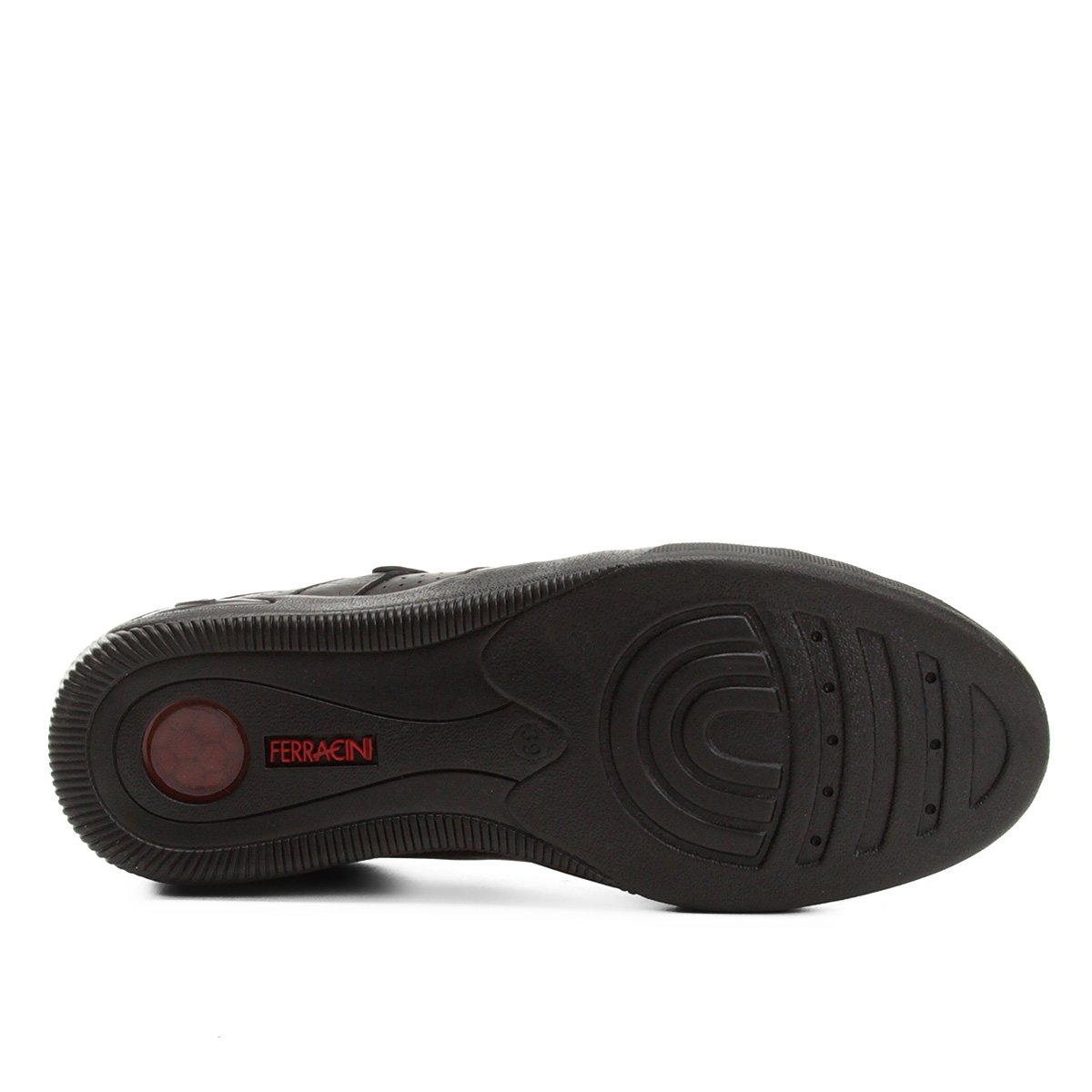 Sapatênis Couro Ferracini Blade Masculino - Preto | Netshoes