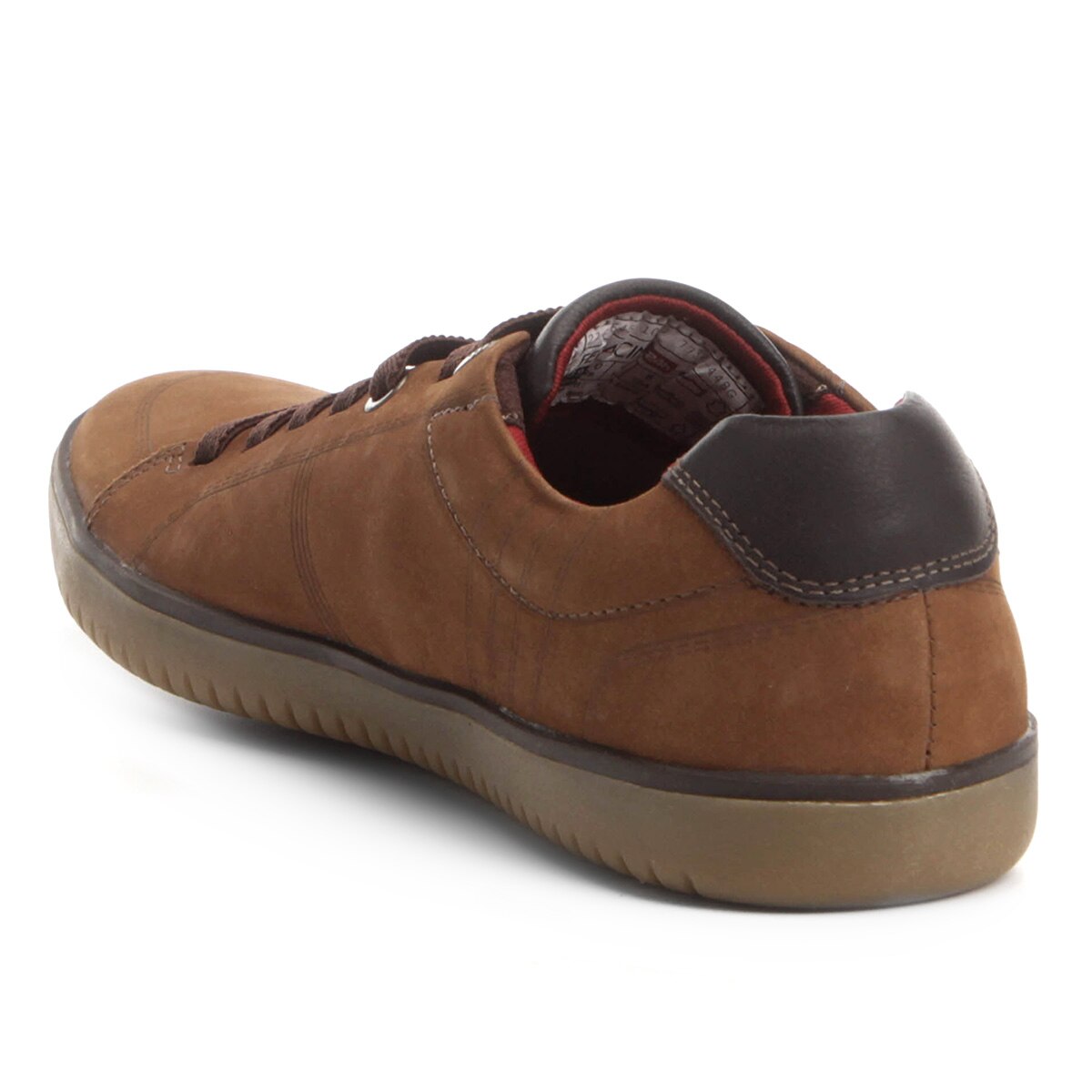 Sapatênis Couro Ferracini Lunar Masculino - Marrom Escuro | Netshoes