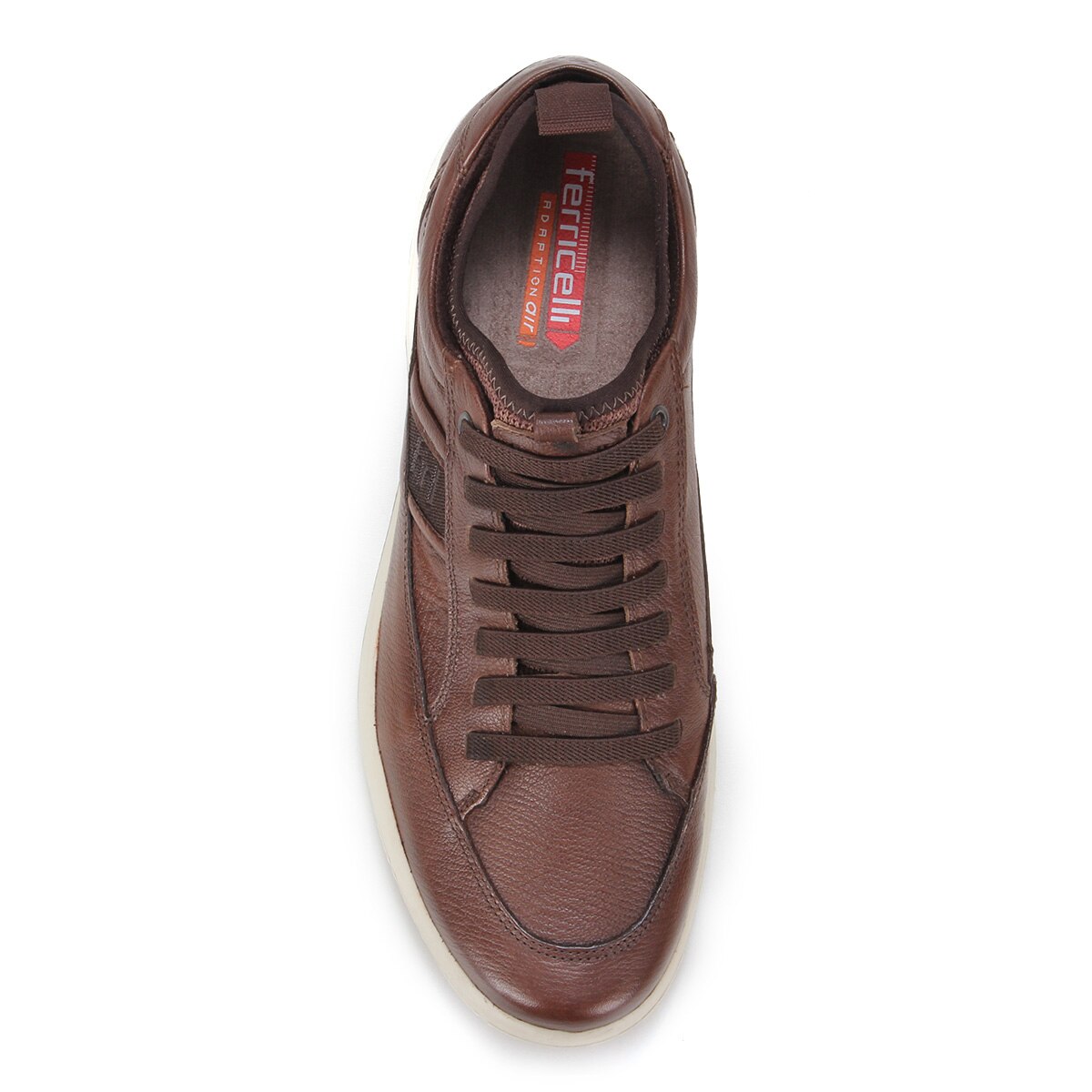 Sapatênis Couro Ferricelli Air Equus Masculino - Caramelo | Netshoes