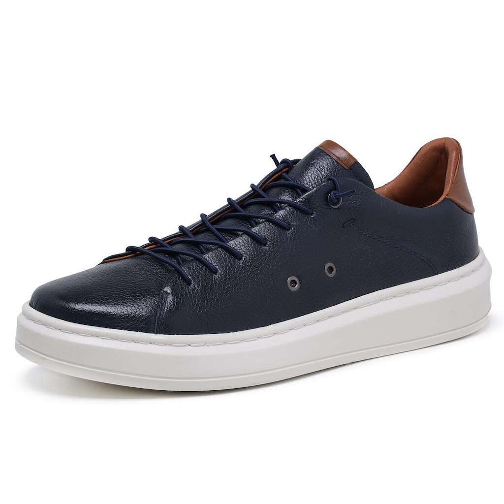Sapatênis Couro Floater Legítimo Casual 27001