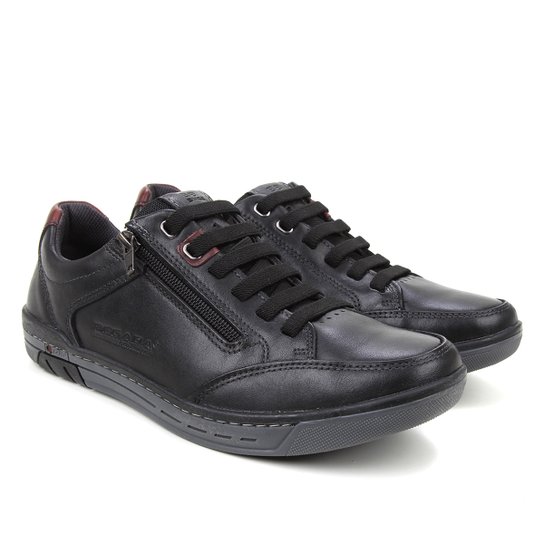 Sapatênis Couro Pegada Básico Masculino - Preto é ruim? Sapatênis Couro Pegada Básico Masculino - Preto é boa?