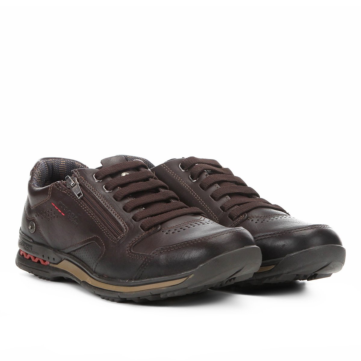 Sapatênis Couro Pegada Básico Masculino Menor preço em Sapatênis Couro Pegada Básico Masculino