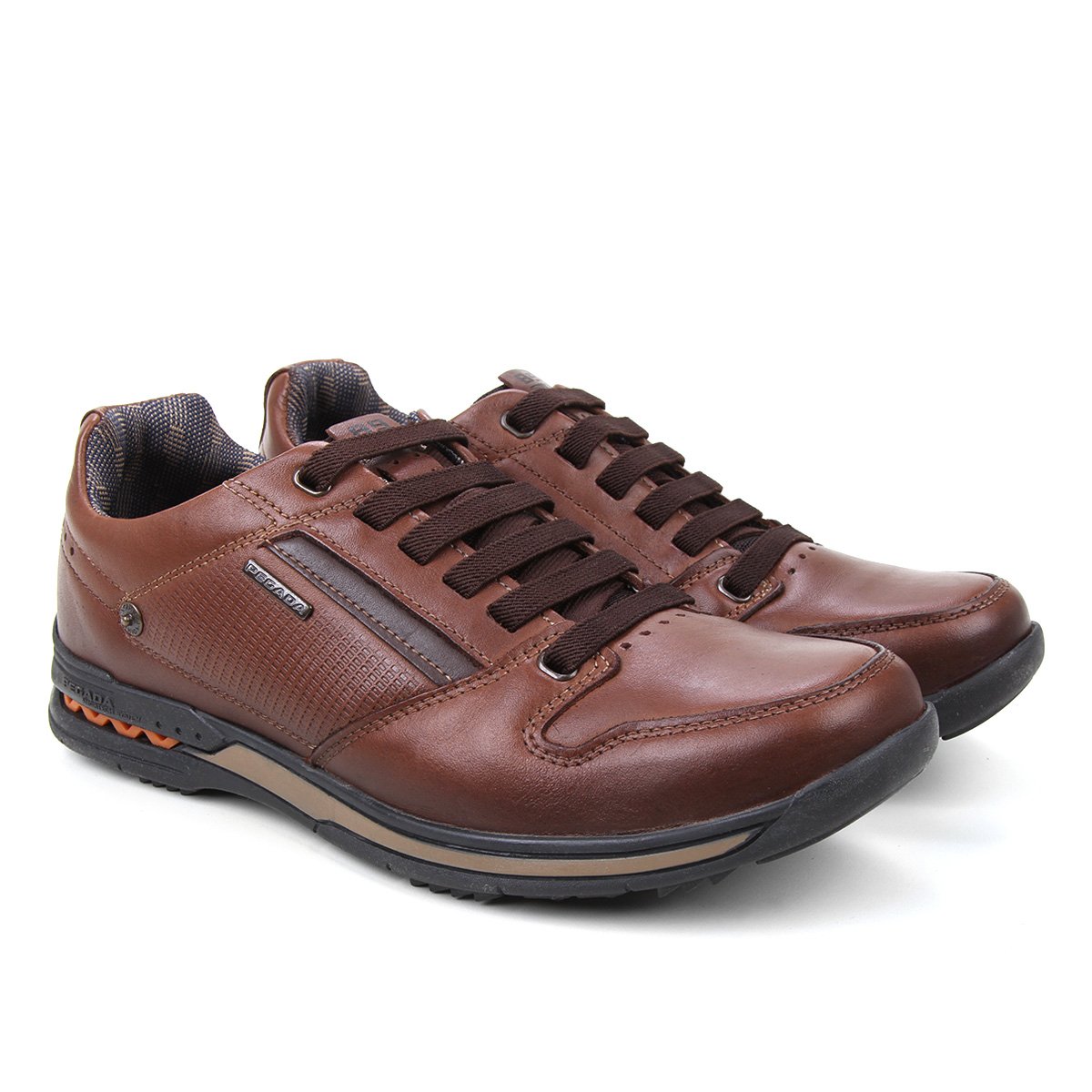 Sapatênis Couro Pegada Básico Masculino Menor preço em Sapatênis Couro Pegada Básico Masculino