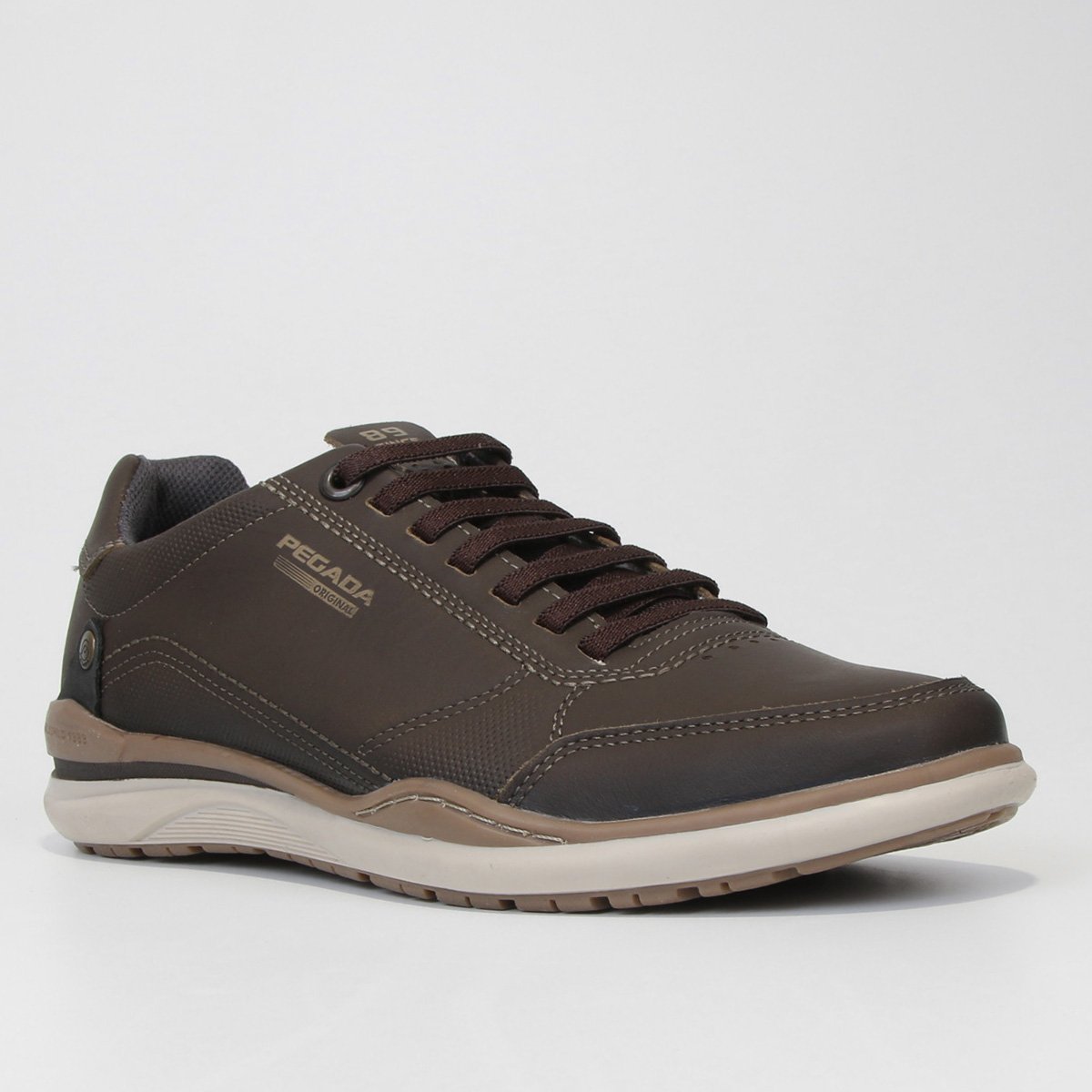 Sapatênis Couro Pegada Masculino - 1