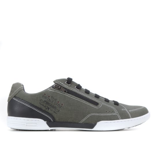 Sapatênis Couro Pegada Zíper Masculino - Verde escuro é ruim? Sapatênis Couro Pegada Zíper Masculino - Verde escuro é boa?