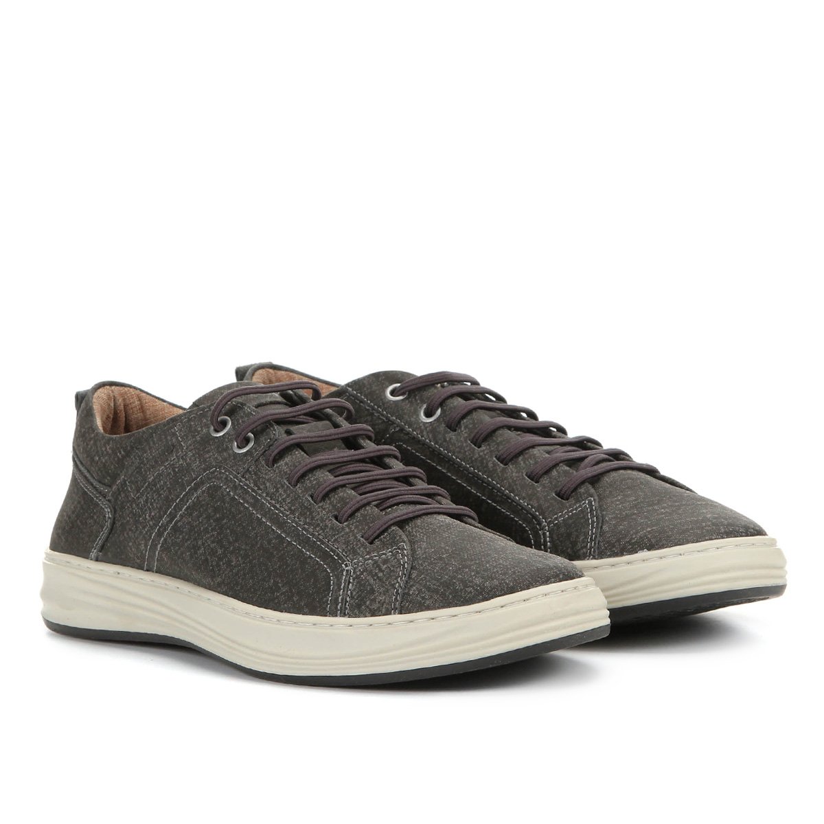 Sapatênis Couro Rafarillo Masculino - Bordô | Netshoes