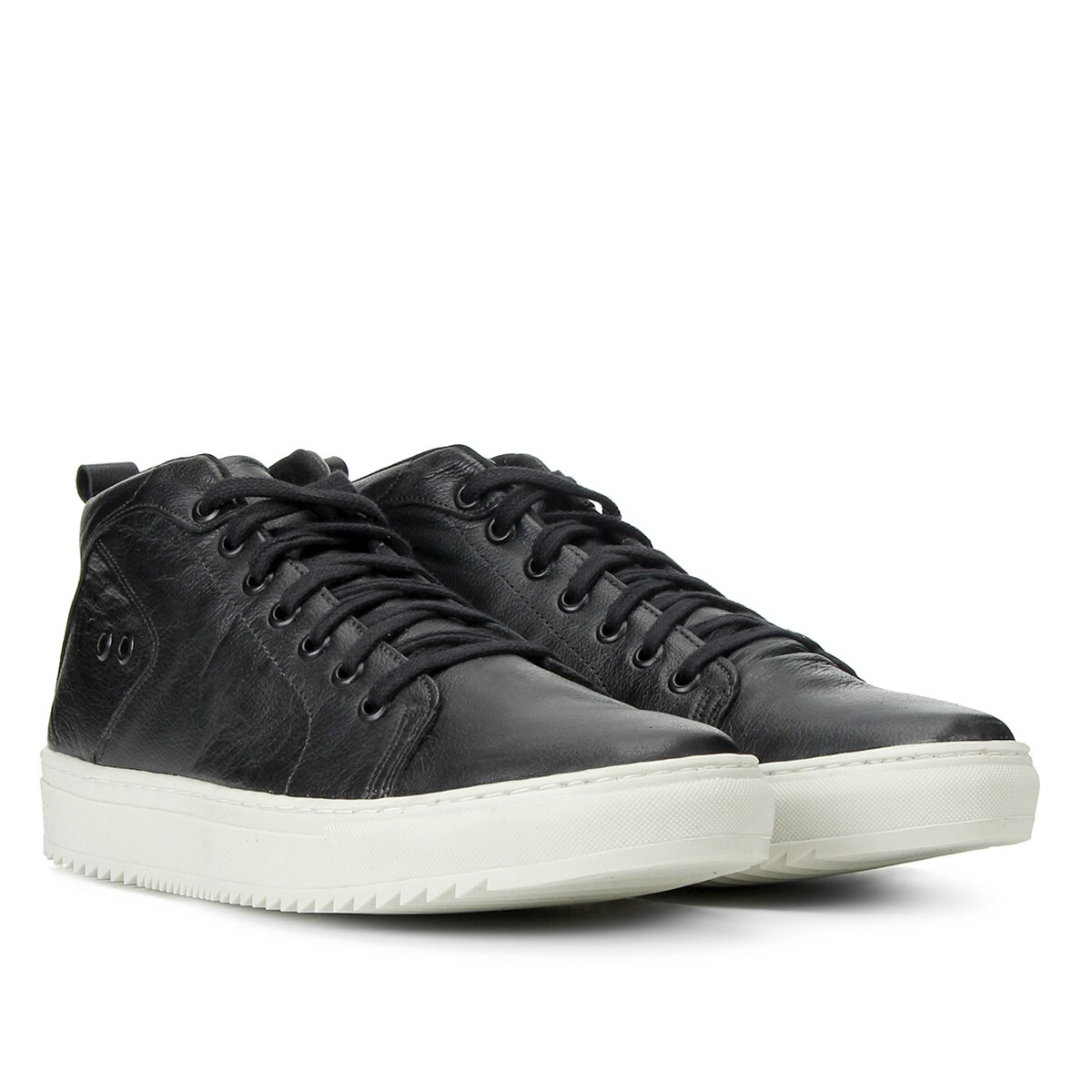 Sapatênis Couro Walkabout Cano Médio Veludo Masculino - Marinho | Netshoes