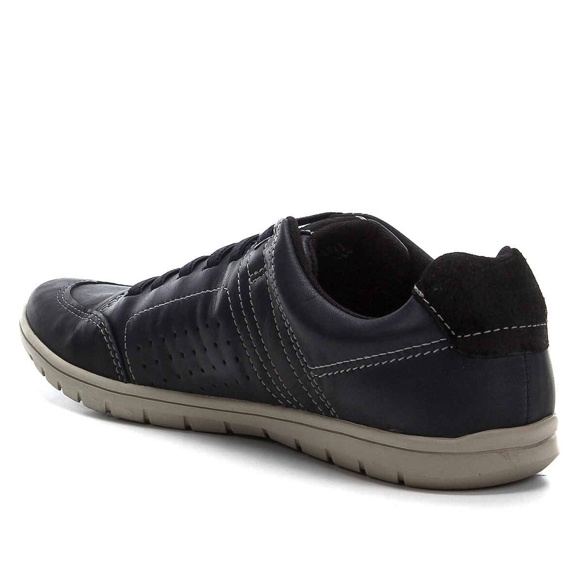 Sapatênis Couro West Coast Mick Masculino - Marinho | Netshoes