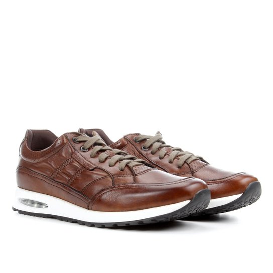 Sapatos Democrata Air Netshoes Democrata Sapatênis Couro Democrata