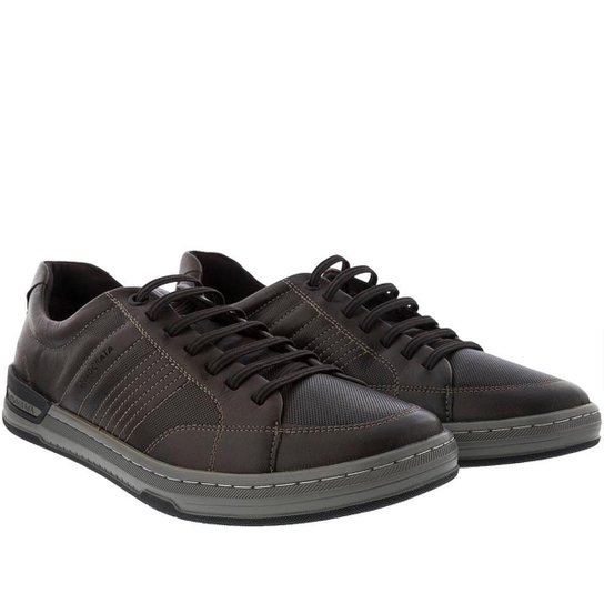 Sapatênis Democrata Denim Shift Couro Marrom - 40 - Marrom Menor preço em Sapatênis Democrata Denim Shift Couro Marrom - 40 - Marrom