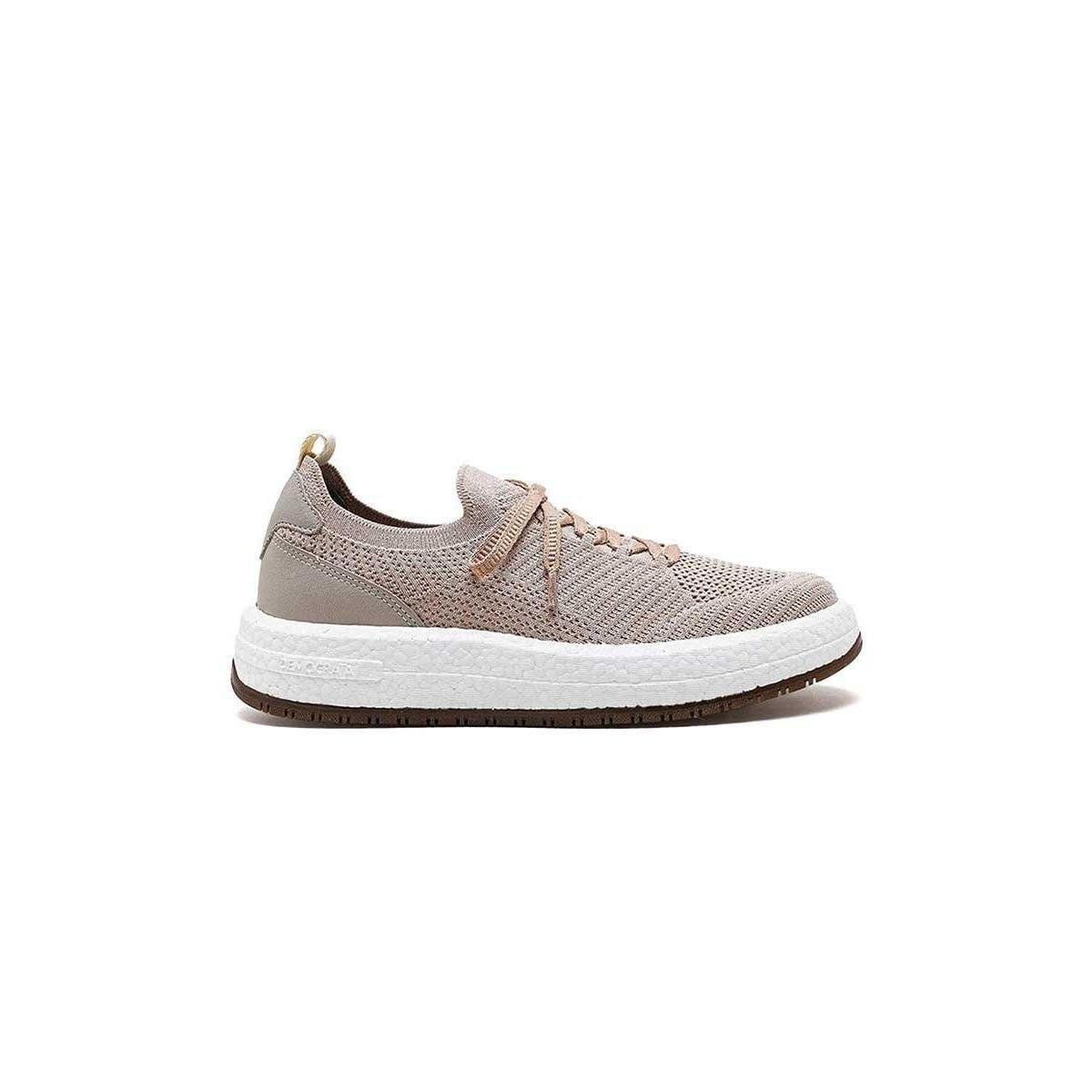 Sapatenis Democrata Drake Pulse Pele Bege Netshoes