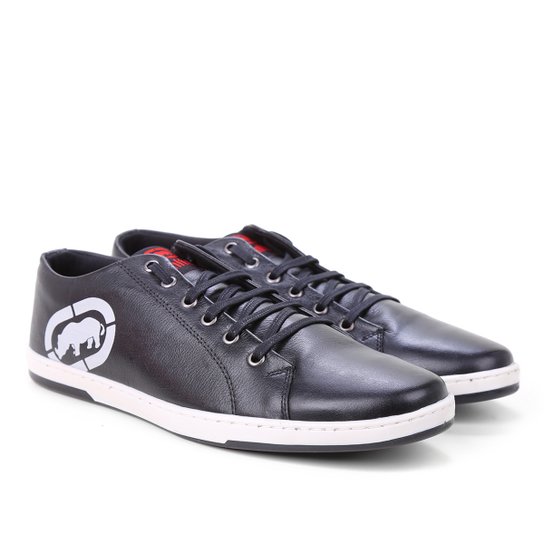 Sapatênis Ecko Básico Masculino - Preto Menor preço em Sapatênis Ecko Básico Masculino - Preto
