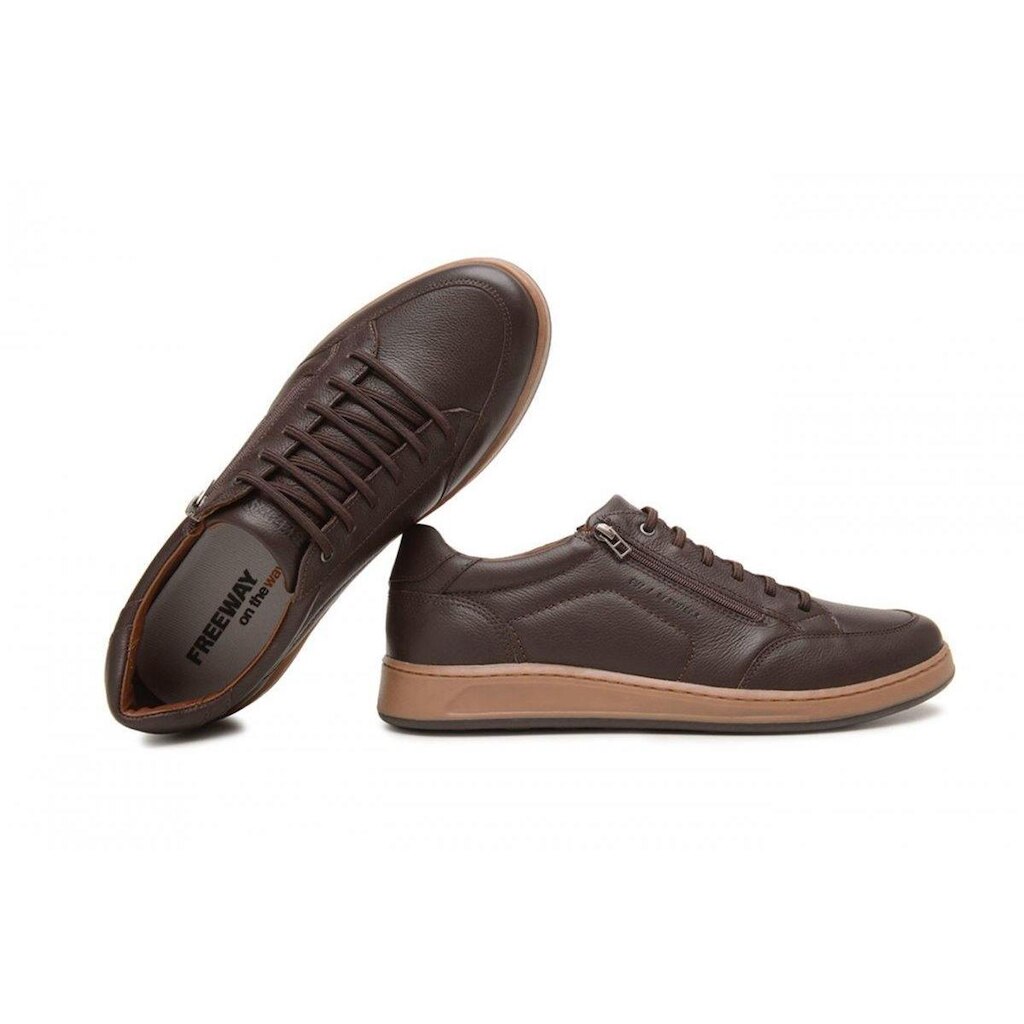 Sapatênis Em Couro Freeway Cooper 10 Masculino