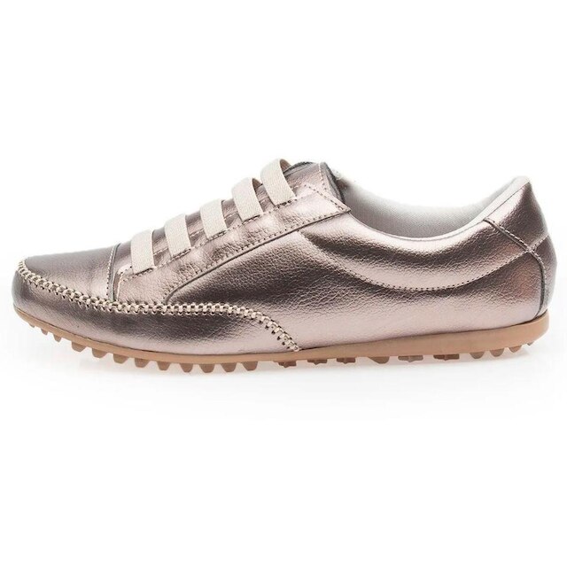 Sapatênis Feminino Casual Confortável - Ouro Velho