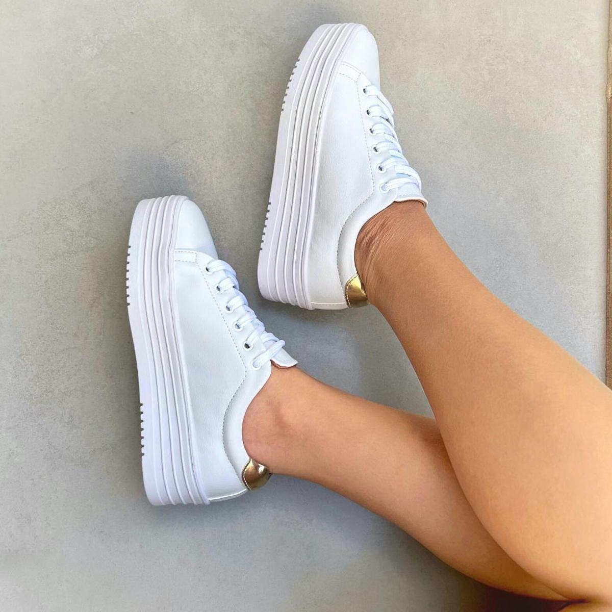 Tenis Plataforma Femininos em promoção na Netshoes!