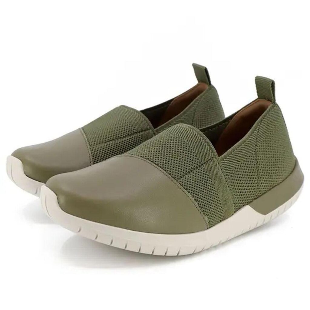 Sapatênis Feminino Usaflex Couro Elástico AH1714