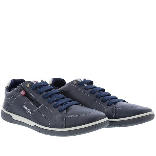 Sapatênis Ferracini Dubay XT Pespontos Couro Marinho - 36 - Azul é ruim? Sapatênis Ferracini Dubay XT Pespontos Couro Marinho - 36 - Azul é boa?