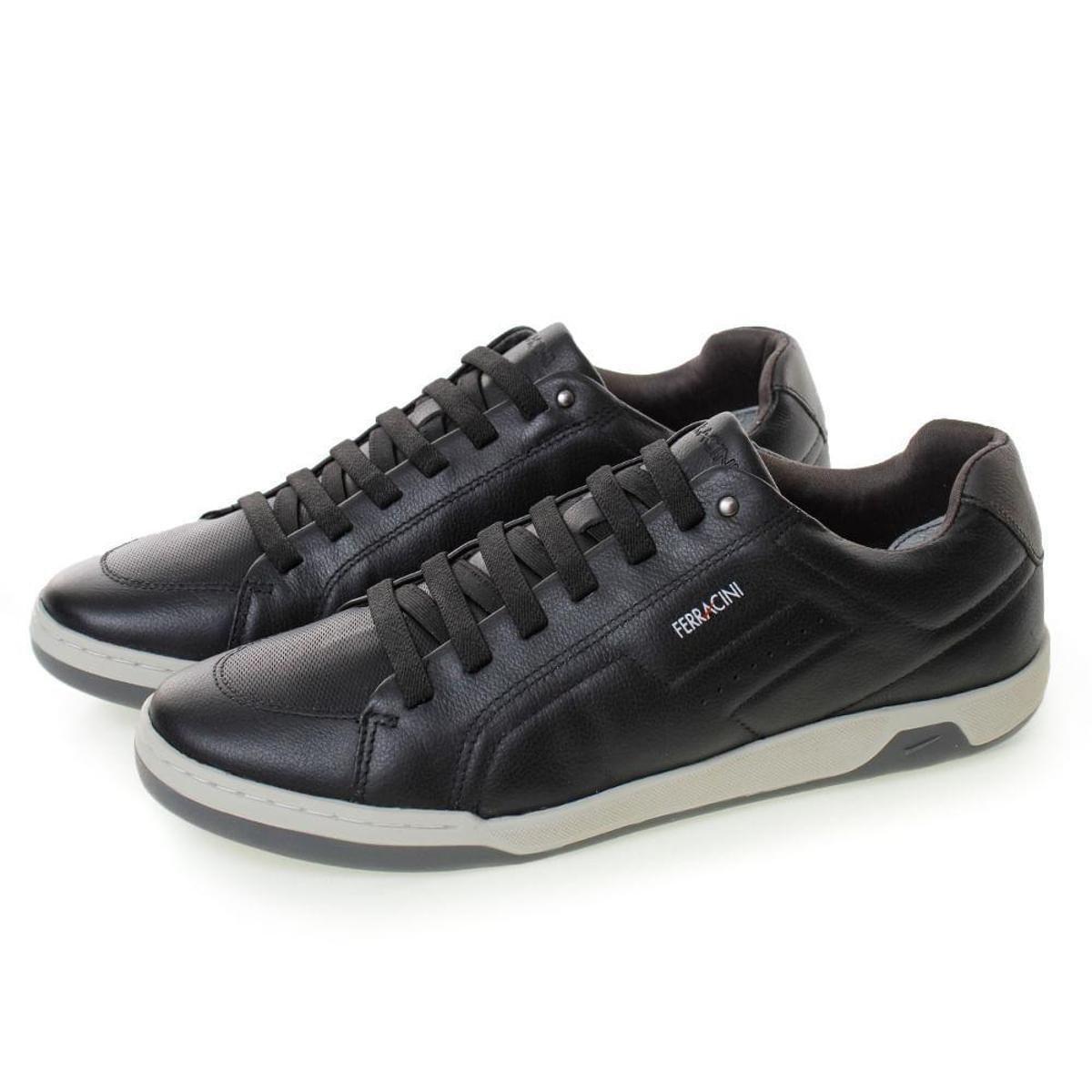Sapatênis Ferracini Lexus BA Preto 43 - Cristal+Preto | Netshoes