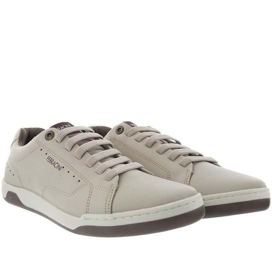 Sapatênis Ferracini Lexus Pespontos Couro Off White - Cinza é ruim? Sapatênis Ferracini Lexus Pespontos Couro Off White - Cinza é boa?