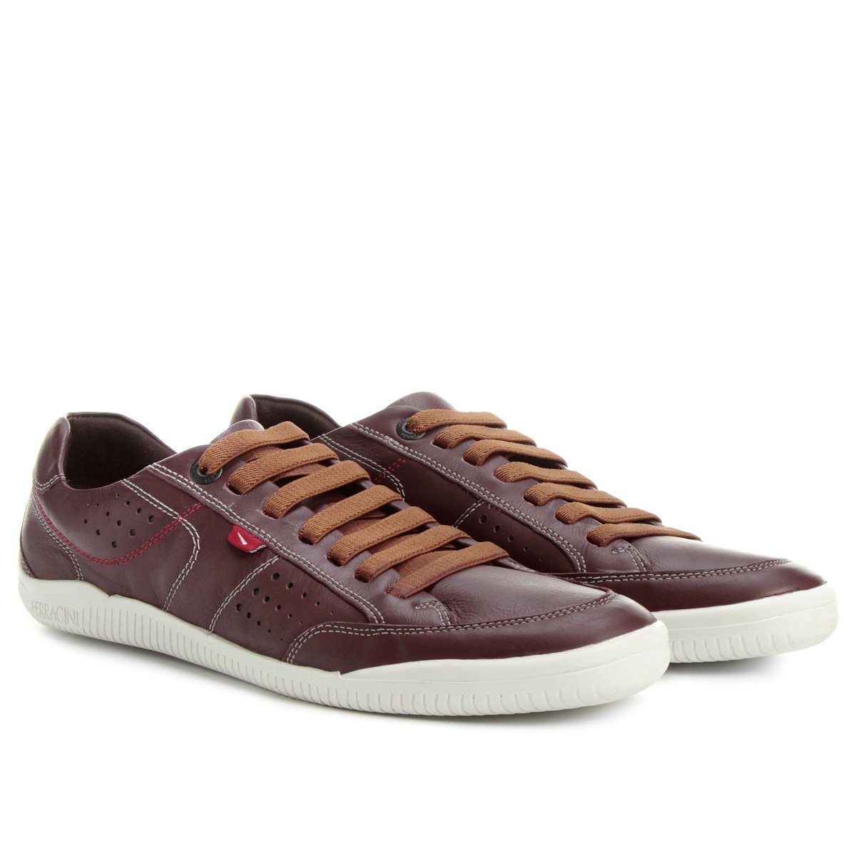 Sapatênis Ferracini Stan - Vinho | Netshoes