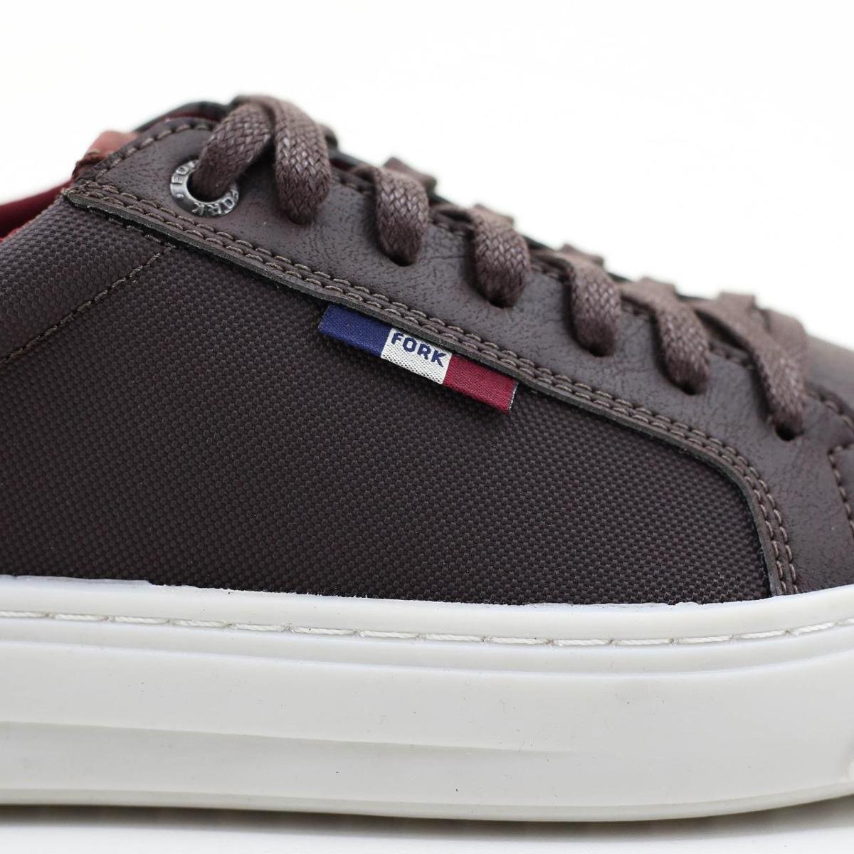 Tenis Sapatenis Fork Branco - Shopping do Calçado