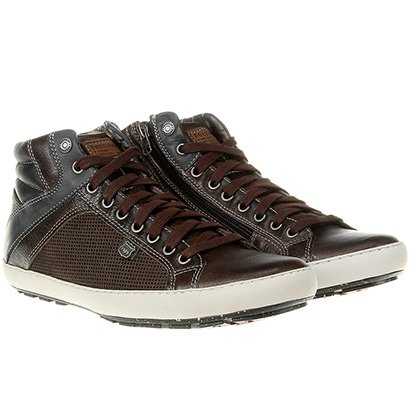 Sapatênis Freeway Nick 5 Cano Alto - Marrom Escuro | Netshoes