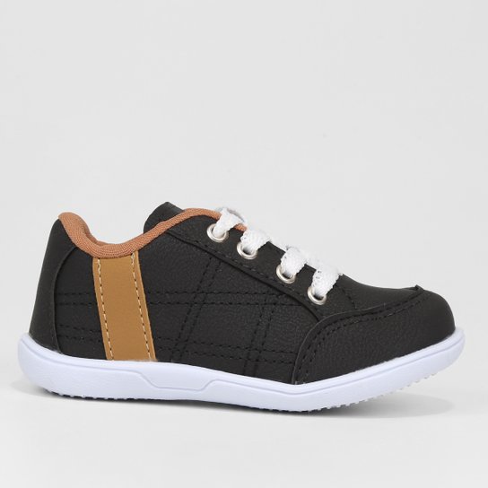 Sapatênis Infantil  Kurz Básico Menino - Preto é boa?