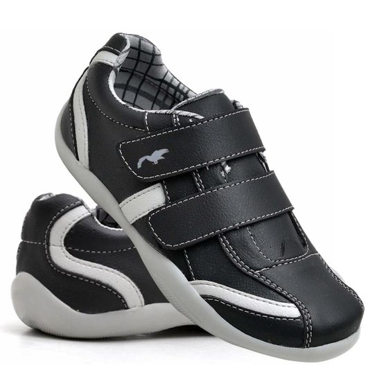 Sapatênis Infantil Menino Casual Polo Blu Conforto - Preto Menor preço em Sapatênis Infantil Menino Casual Polo Blu Conforto - Preto