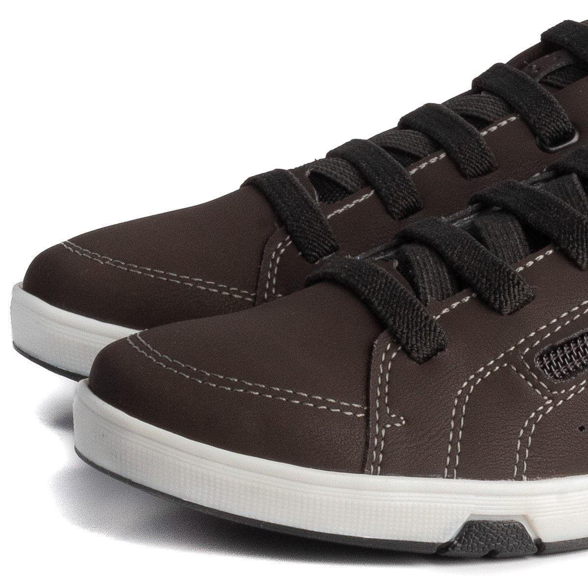 Sapatênis Infantil Pegada Marrom - Marrom | Netshoes
