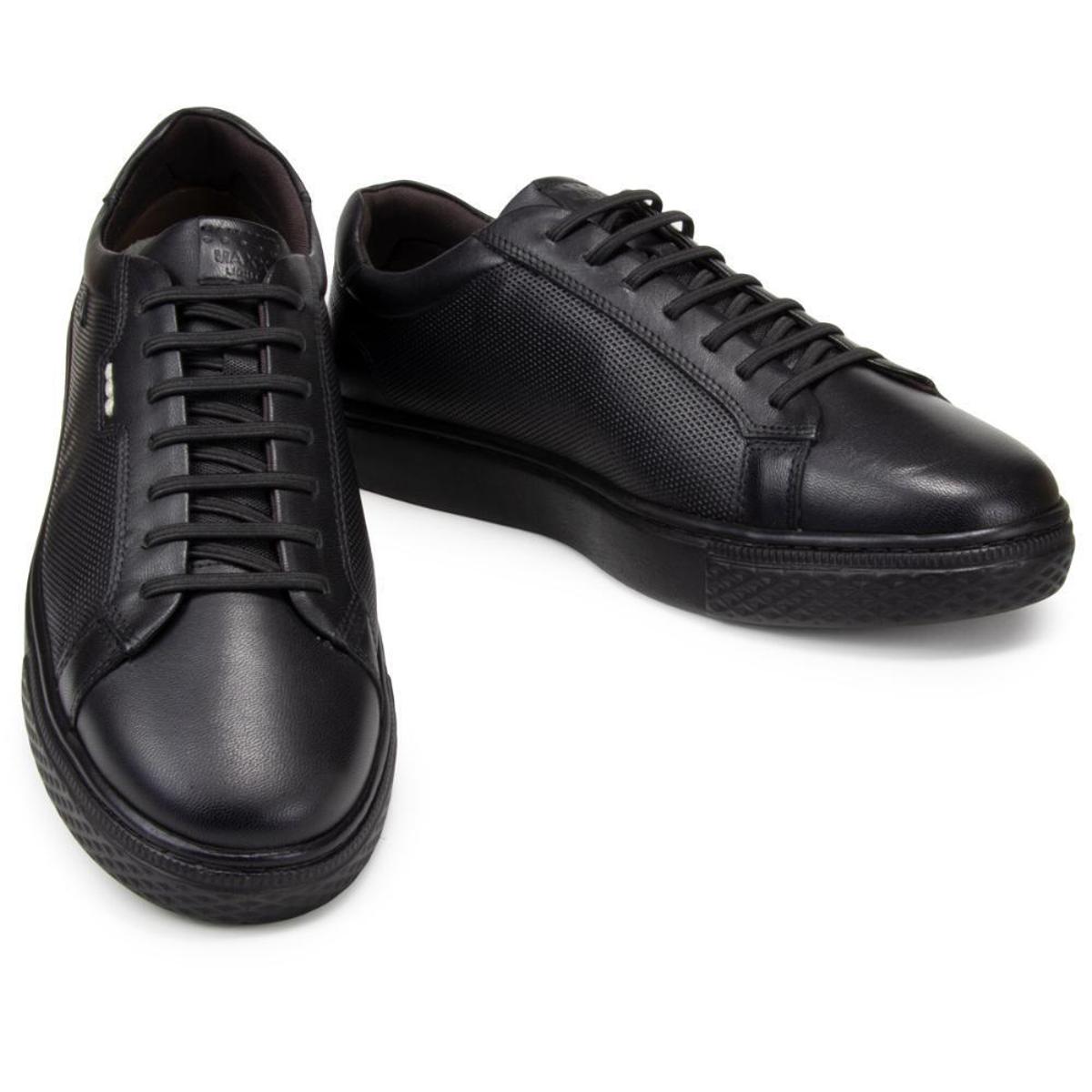 Sapatenis Jota Pe 82702 Couro Masculino - Preto | Netshoes