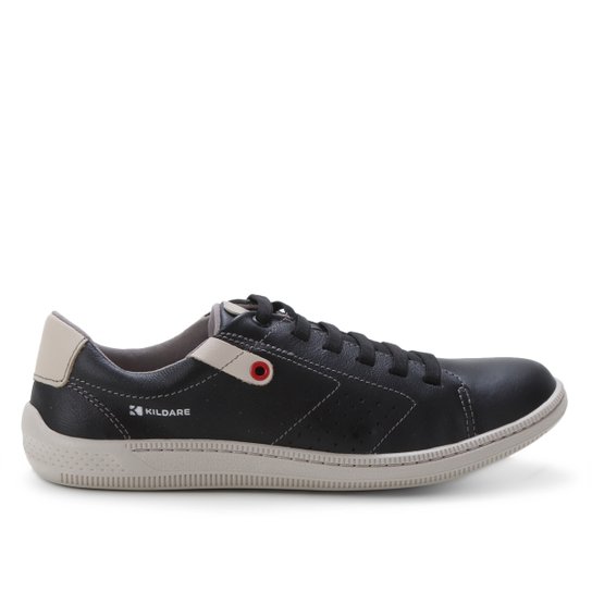 Sapatênis Kildare Casual Elástico Masculino - Preto