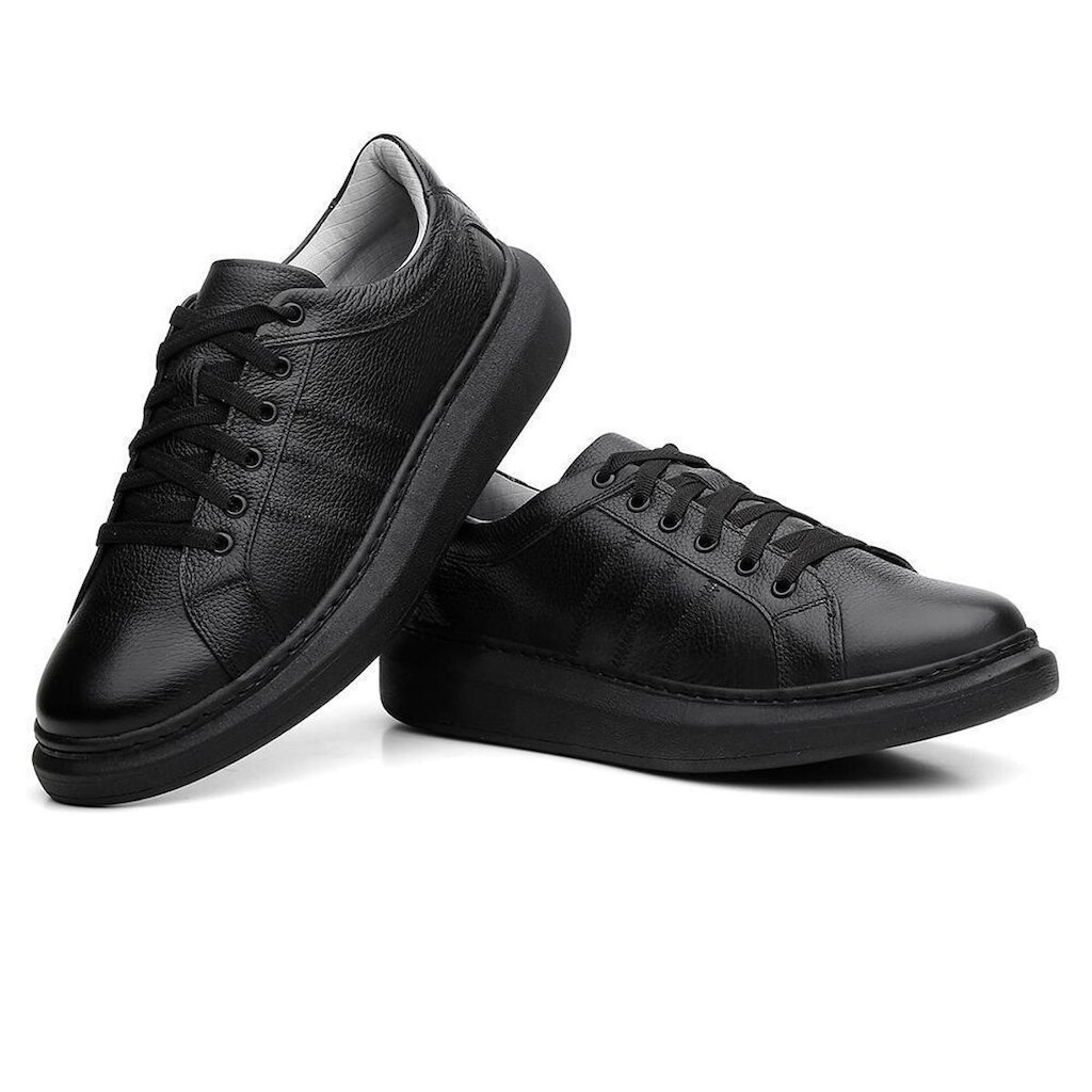 Sapatênis Masculino Couro Confortável Casual Leve Macio