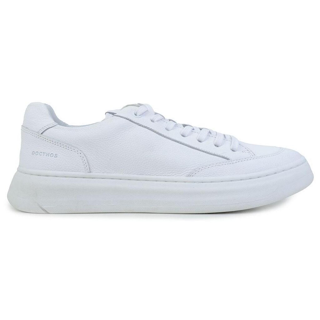Sapatênis Masculino Docthos Couro Branco - 490987