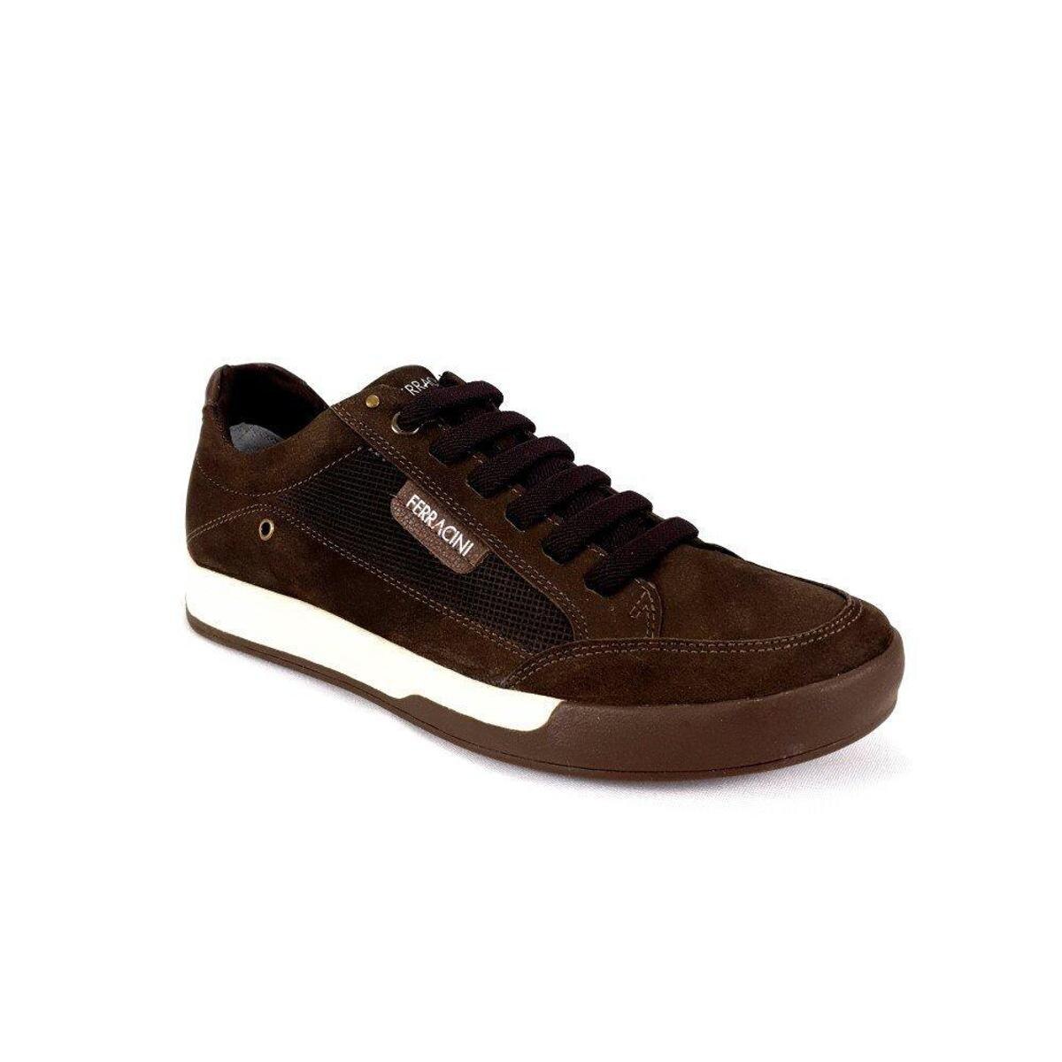 Sapatênis Masculino Ferracini Scott 2372a - Marrom | Netshoes