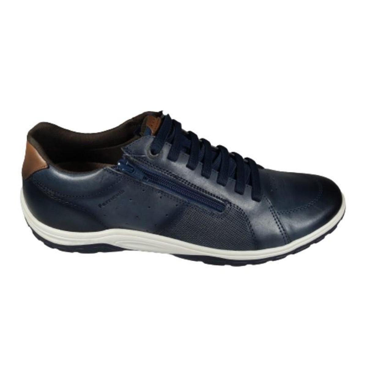 Sapatênis Masculino Ferricelli GNE55005 - Azul Escuro | Netshoes