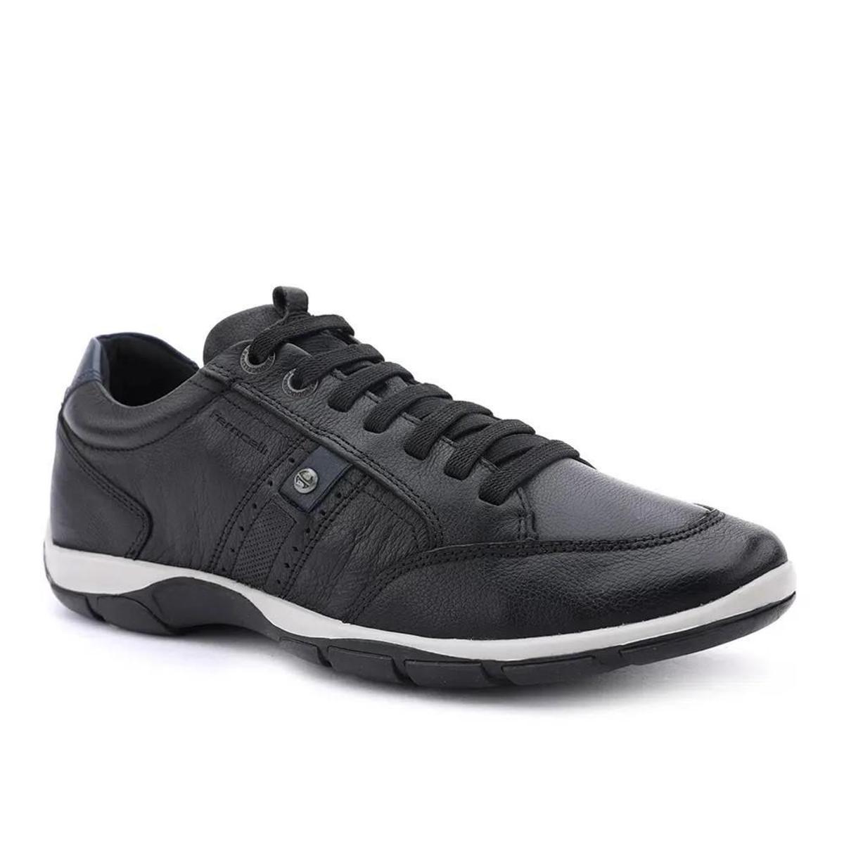Sapatênis Masculino Ferricelli ZR42530 - Preto+Marinho | Netshoes