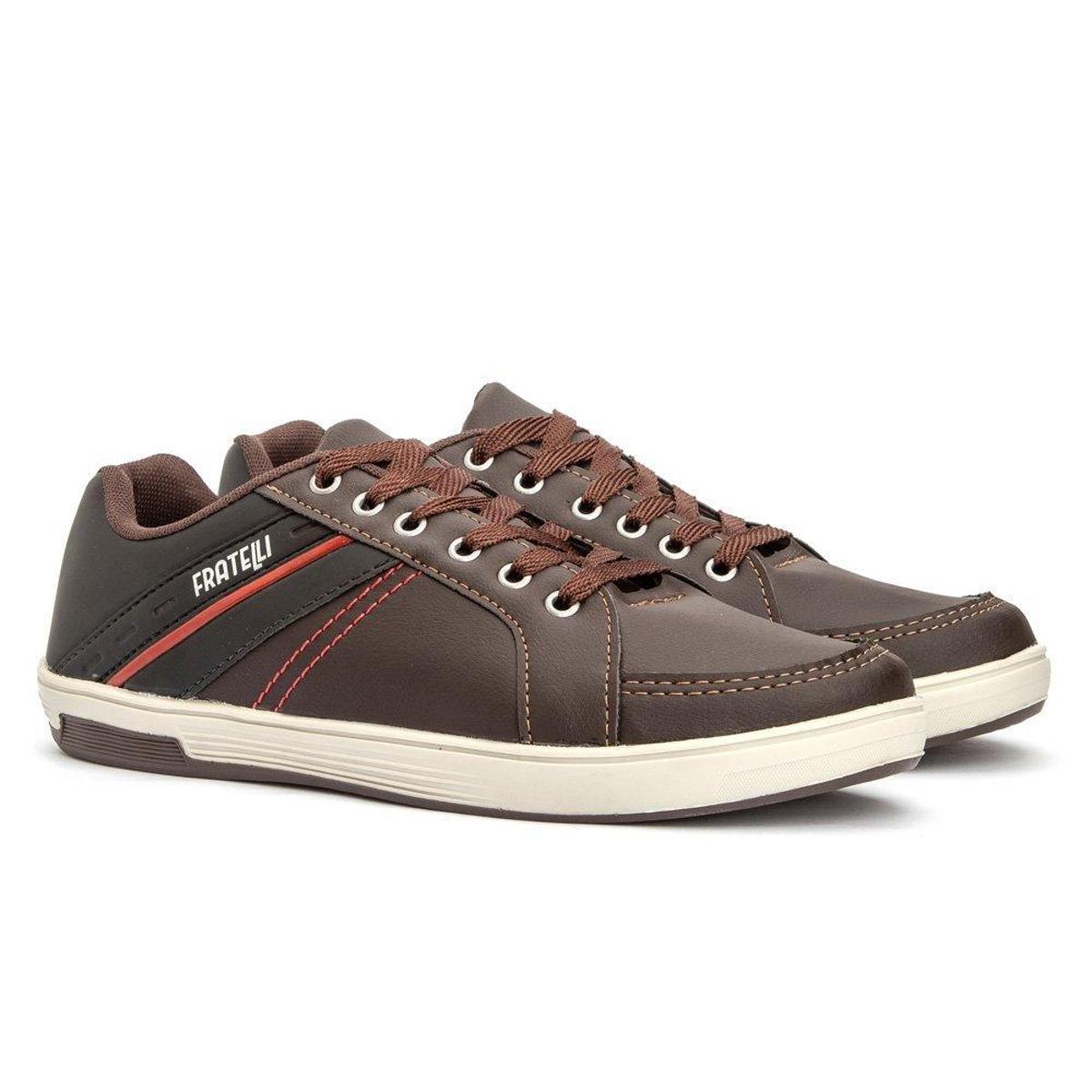 Sapatênis Masculino Fratelli Confort - Marrom | Netshoes