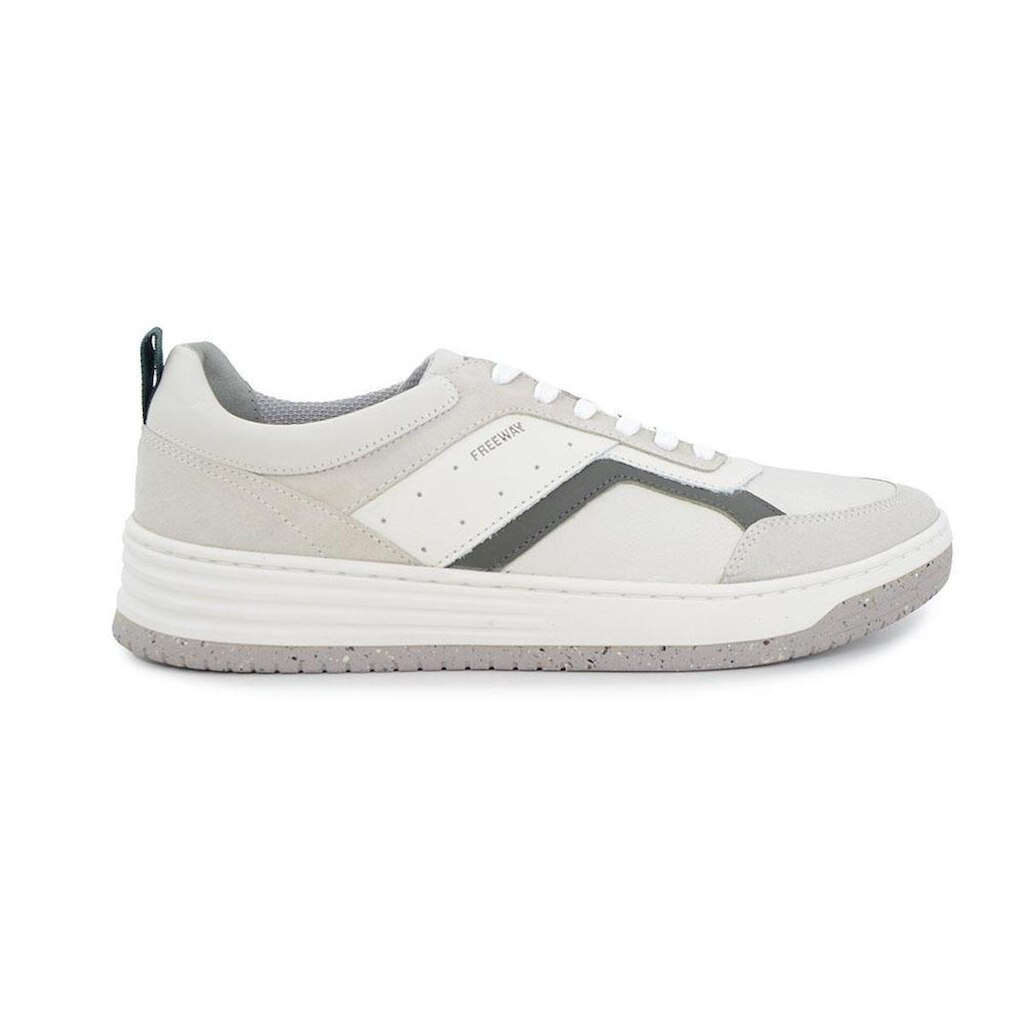 Sapatênis Masculino Freeway Loud Couro Branco - 0141
