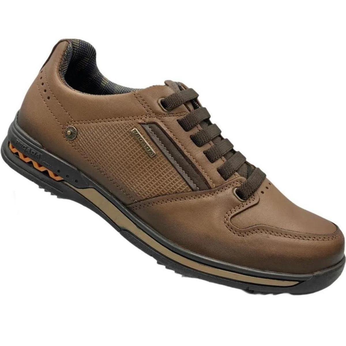 Sapatênis Masculino Pegada 114856 Couro Menor preço em Sapatênis Masculino Pegada 114856 Couro