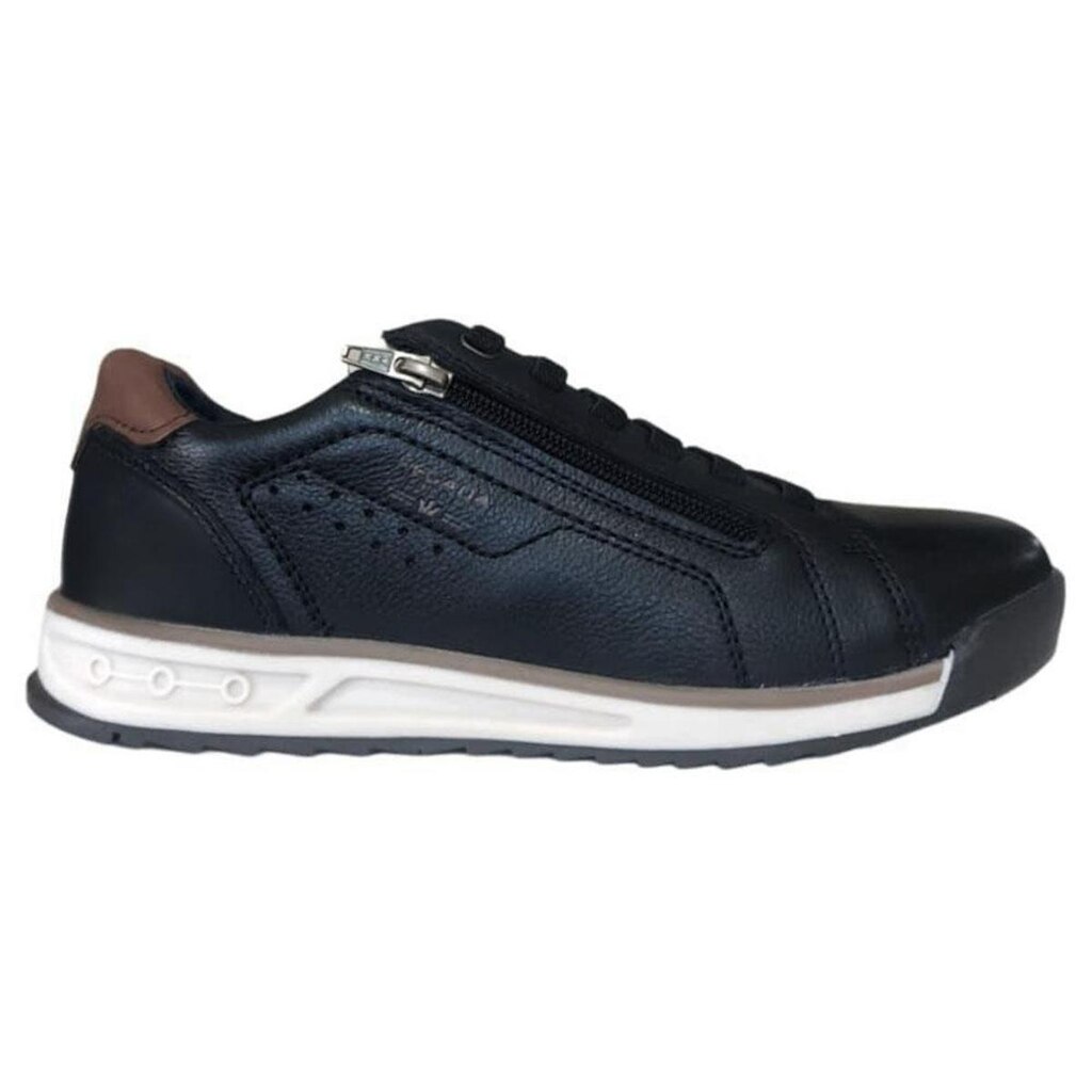 Sapatênis Masculino Pegada Couro Marinho - 1125