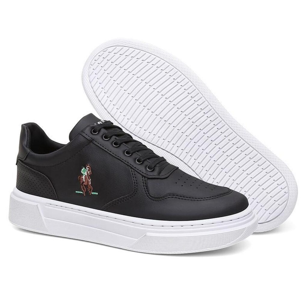 Sapatênis Masculino Polo Tênis Plataforma Casual Flat Estilo