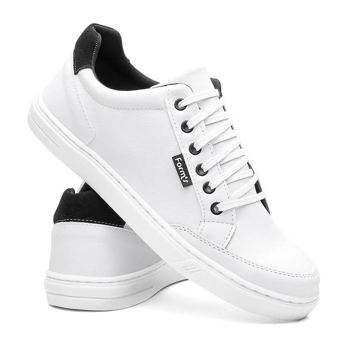 Tênis Casual Cano Curto Blaqueado Moderno Leve Form's Masculino