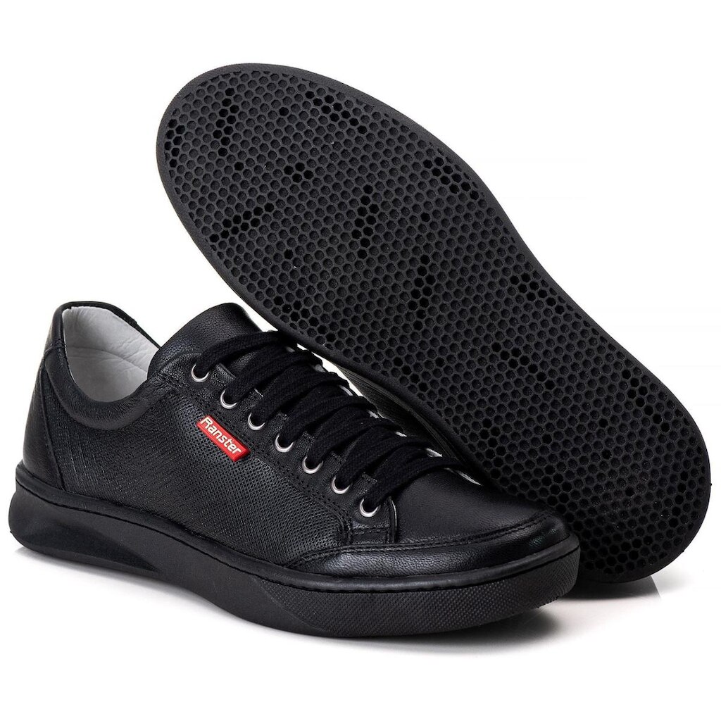 Sapatênis Masculino Premium: Couro 100% Bovino, Design Moderno e Ajuste Perfeito