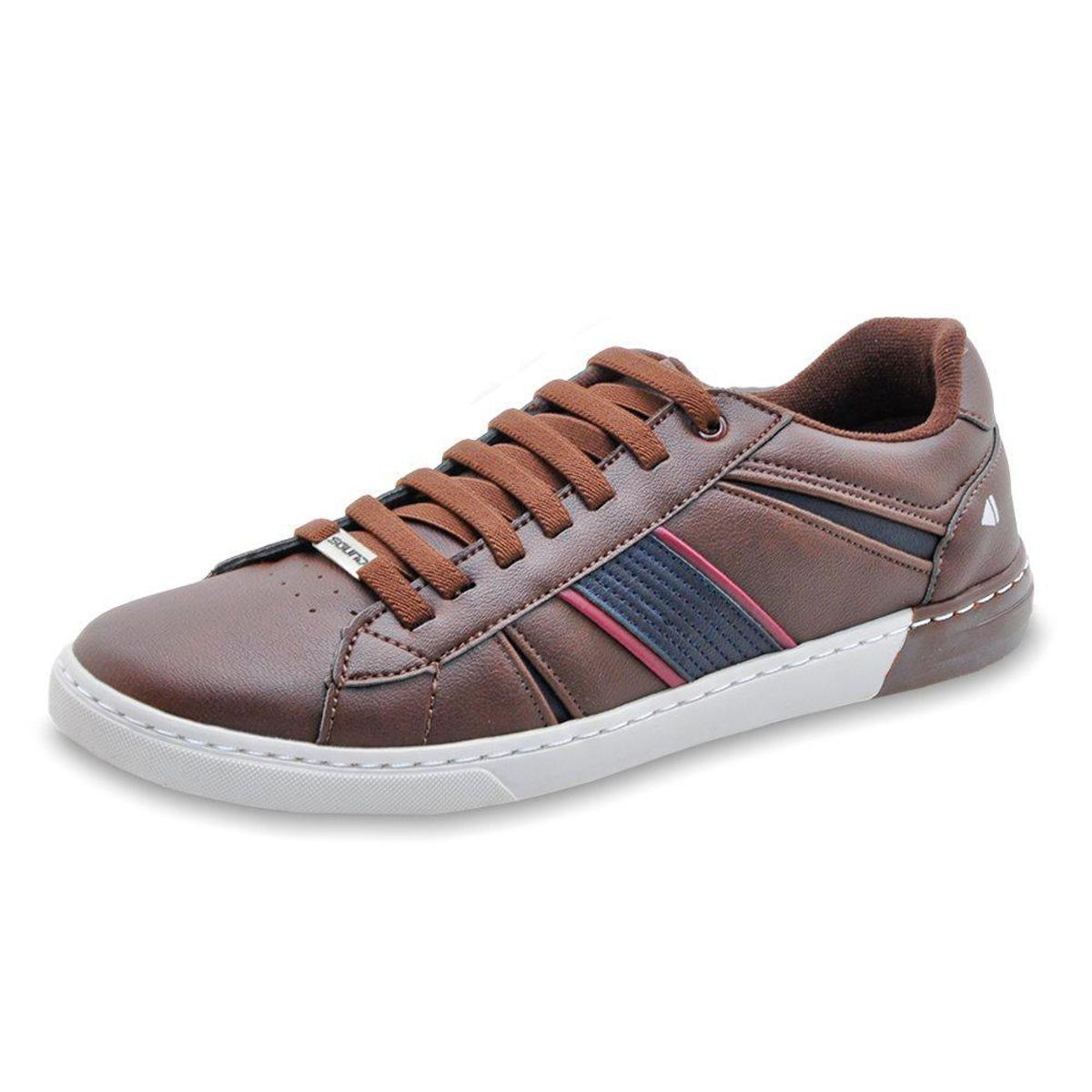 Sapatenis Masculino Sound - Ze206 - Marrom - 691 - Marrom | Netshoes