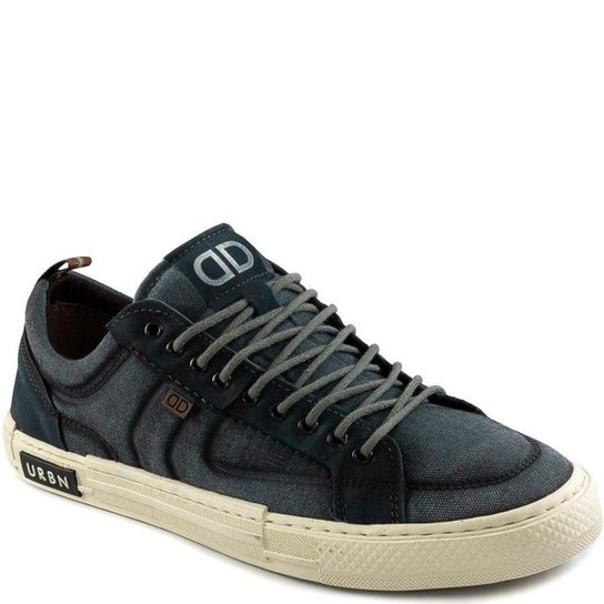 Sapatênis Masculino Urban Tune Jeans Democrata 209147 - Azul Menor preço em Sapatênis Masculino Urban Tune Jeans Democrata 209147 - Azul